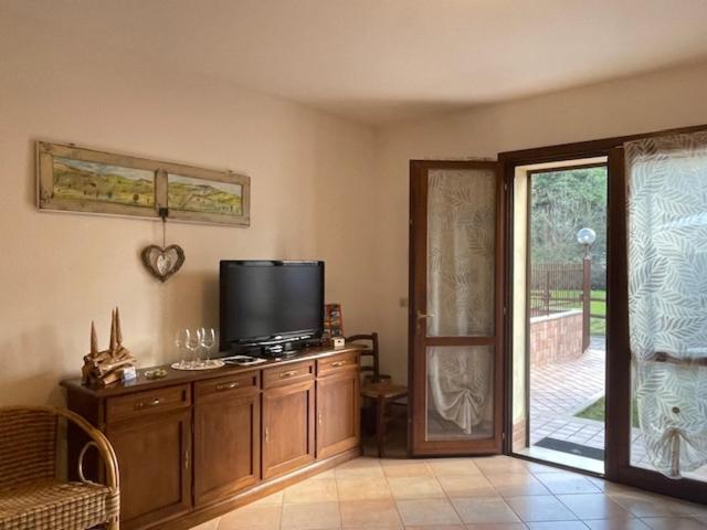 Ferienwohnung Le Piccole Sorgenti Bagni San Filippo Exterior foto